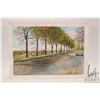 Image 2 : John M. Zupan (1941-1998) unframed original watercolour painting, titled on verso " Afternoon in May