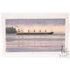Image 2 : John M. Zupan (1941-1998) unframed original watercolour painting, titled on verso " Eastern Pearl- L