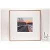 Image 2 : John M. Zupan (1941-1998) framed original watercolour painting, titled "Township Road at Dusk", 7" X