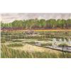 Image 1 : John M. Zupan (1941-1998) framed original watercolour painting, titled on verso "Beaver House", 13 1