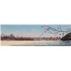 Image 1 : John M. Zupan (1941-1998) unframed original watercolour painting, titled on verso " Sask. River in W