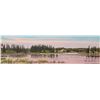 Image 1 : John M. Zupan (1941-1998) unframed original watercolour painting, titled on verso " View From Picnic