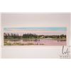 Image 2 : John M. Zupan (1941-1998) unframed original watercolour painting, titled on verso " View From Picnic