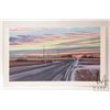 Image 2 : John M. Zupan (1941-1998) unsigned and unframed original watercolour landscape of highway scene at n