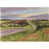Image 1 : John M. Zupan (1941-1998) unsigned and unframed original watercolour landscape of highway scene at n