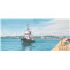 Image 1 : John M. Zupan (1941-1998) unsigned and unframed original watercolour of the tug boat Vega near a por