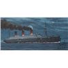 Image 1 : John M. Zupan (1941-1998) unsigned and unframed original watercolour of the Berengaria on the sea. F