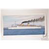 Image 2 : John M. Zupan (1941-1998) unsigned and unframed original watercolour of the passenger liner SS Malol