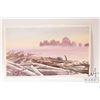 Image 2 : John M. Zupan (1941-1998) unsigned and unframed original watercolour of a misty lakeside. From the e