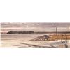 Image 1 : John M. Zupan (1941-1998) unsigned and unframed original watercolour of a beaver dam. From the estat