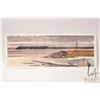 Image 2 : John M. Zupan (1941-1998) unsigned and unframed original watercolour of a beaver dam. From the estat