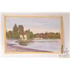 Image 2 : John M. Zupan (1941-1998) unsigned and unframed original watercolour of an unfinished lake scene. Fr