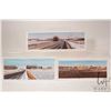 Image 1 : John M. Zupan (1941-1998) three unframed original watercolour paintings including titled on verso " 