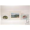 Image 1 : John M. Zupan (1941-1998) three framed original watercolours landscapes including titled "Spring Day