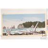 Image 2 : John M. Zupan (1941-1998) three unframed original watercolour paintings including "Beaver Bay in Ear