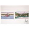 Image 1 : John M. Zupan (1941-1998) two unframed original watercolour paintings including "Seaspan Pacer", 5" 