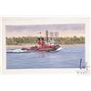Image 2 : John M. Zupan (1941-1998) two unframed original watercolour paintings including "Seaspan Pacer", 5" 