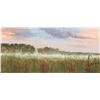 Image 1 : John M. Zupan (1941-1998) unframed original watercolour painting titled on verso "After the Evening 