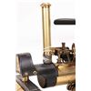 Image 15 : Wilesco D 366 Steam Roller "Old Smoke" in D 36 Black,made in West Germany, 13" L X 7 1/2" H, include