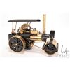 Image 1 : Wilesco D 366 Steam Roller "Old Smoke" in D 36 Black,made in West Germany, 13" L X 7 1/2" H, note: m