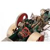 Image 11 : Wilesco D 406 or D 405 Steam tractor, made in West Germany, includes attached coal cart, crank motio