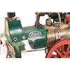 Image 2 : Wilesco D 406 or D 405 Steam tractor, made in West Germany, includes attached coal cart, crank motio