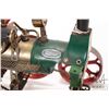 Image 7 : Wilesco D 406 or D 405 Steam tractor, made in West Germany, includes attached coal cart, crank motio