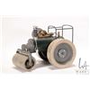 Image 1 : Vintage steam driven roller marked FDS ?, all mechanically moving and free, 11" L X 7" H