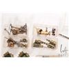 Image 4 : Tray containing a selection of steam engine parts including Bassett Lowke cylinder engines, crank ro