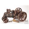Image 1 : Antique/ vintage steam traction engine, all moving parts function but will need tlc to get in runnin