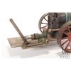 Image 11 : Hand built live steam model tractor farm machinist engine, 22" L X 10" H, includes wooden box