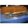 Image 1 : Live Steam engine chassis and parts for a 2 3/4 gauge steam engine, 35" in length
