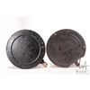 Image 7 : Two vintage pressure gauges, both marked "US GAUGE CO. NEW YORK", including 5 3/4" and 5 1/4" dials