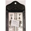 Image 3 : Two vintage pressure gauges including a Moeller temperature gauge and a Marshall Town Iowa USA press
