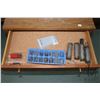 Image 3 : Four drawer chest containing steam engine parts and accessories plus a large assortment of small scr