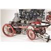 Image 4 : Three decor vintage style fire engines including a boxed set of Wilesco horses