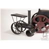 Image 3 : Three hand made steam style tractors including large 16" L X 12" H