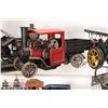 Image 3 : Seven decor metal steam tractors and trains
