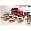 Image 2 : Selection of die cast and tin toys including Matchbox, Lledo, Oxford Die-Cast, Buddy-L, Ertl etc.