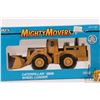 Image 3 : NZG CAT die-cast 3208 1:10 scale engine model on homemade frame and a Ertl Mighty Movers Caterpillar