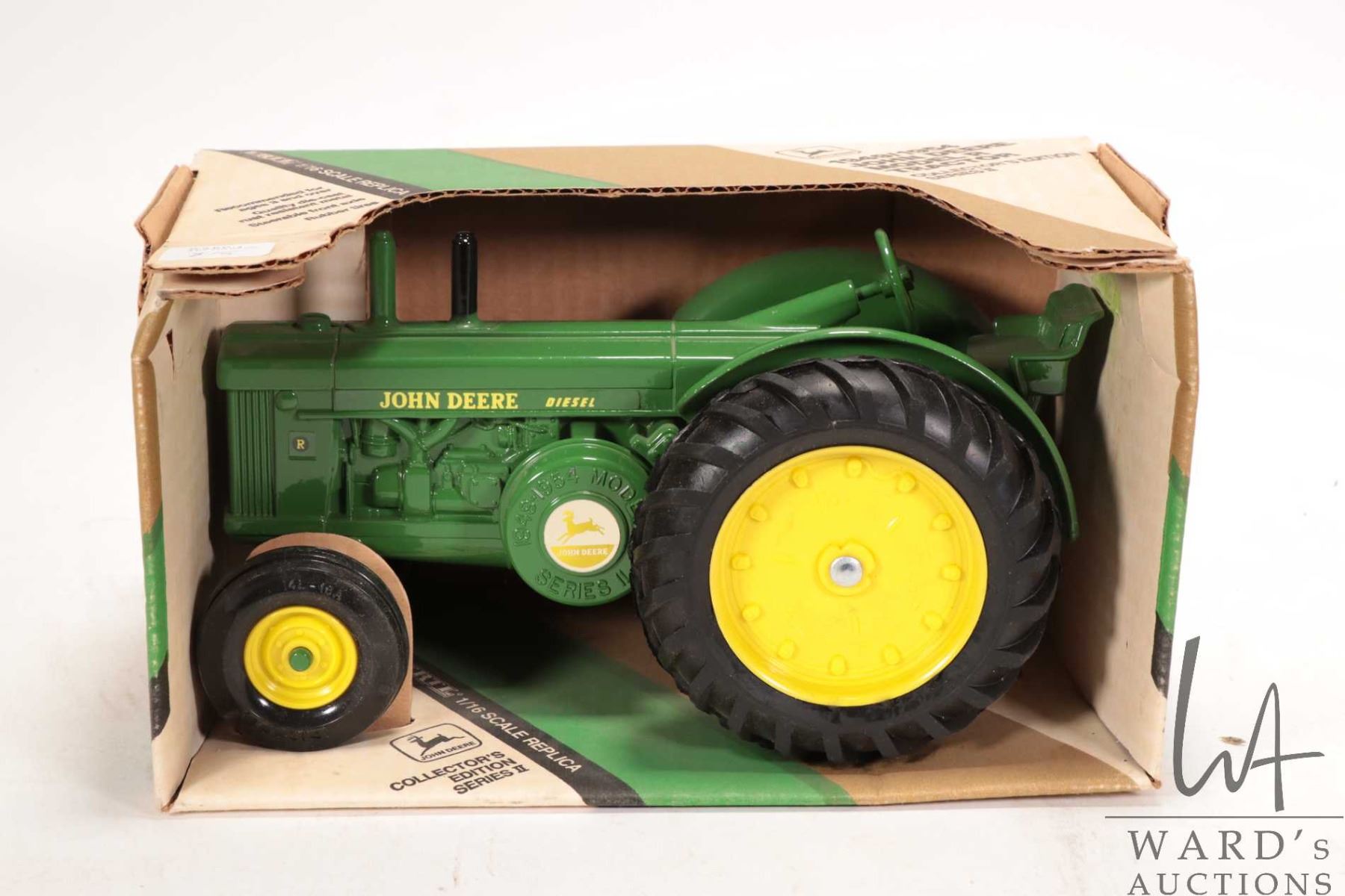 Ertl 1:16 scale 1949/ 1054 die-cast John Deere Model R tractor with ...