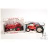 Image 1 : Two Ertl 1:16 scale die-cast toys including Ford 8N Tractor and Farmall Super Tractor, both in origi
