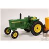 Image 2 : Two 1:16 scale die-cast John Deere Tractors including a 3010 and a 5010, no boxes