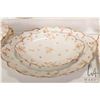 Image 2 : Selection of Elite Works Limoges china including eleven each of 9 3/4", 7 1/2" and 6 1/2" plates, si