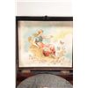 Image 3 : Antique Celesta music box with seventeen punched steel music discs, in fruit wood case with flip top