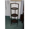 Image 1 : Antique three tier folding cake butler
