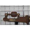 Image 2 : Antique brass and steel balance scale made by Gurney Scale, Hamilton, Ontario, 52" W
