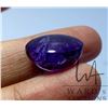 Image 2 : 23.15 ct Certified Amethyst Gemstone with certificate provided by consignor