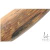 Image 8 : Genuine Mammoth tusk with Eskimo Art hang tag "Shytoo Muckpah, Pond Inlet NWT 02/91  Mammoth " and a