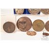 Image 2 : Twelve assorted bronze medallions including 3" diameter Franklin Mint, William Ellery Channing, Horv